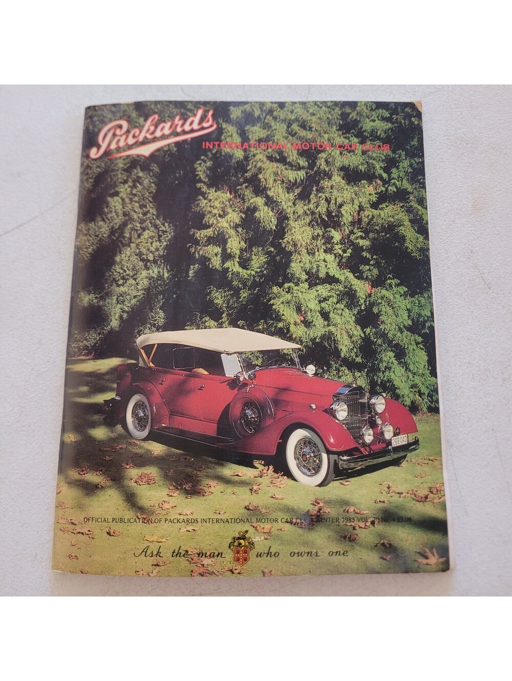 Packards International Motor Car Club Magazine Winter 1983 Vol 20 No 4